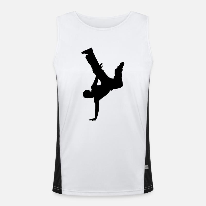 dancer Men's Functional Contrast Tank Top 