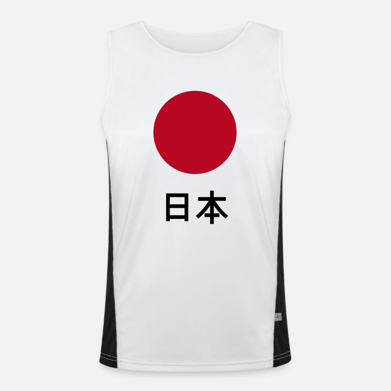 Japon / Nippon / Nihon Débardeur respirant contrasté Homme 