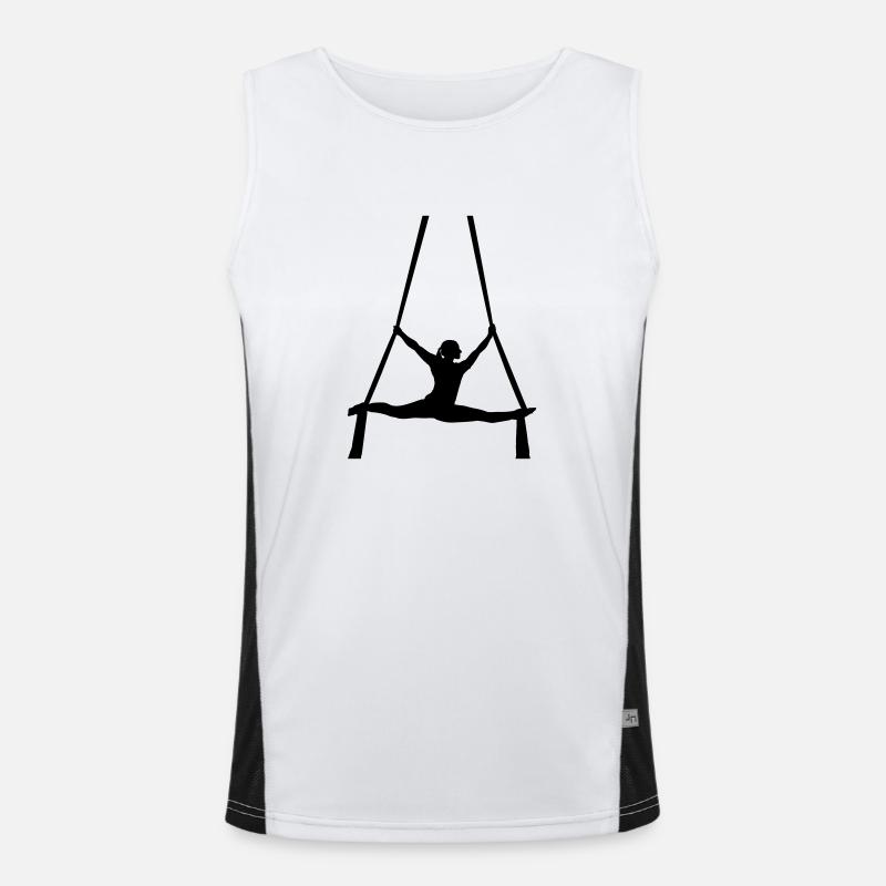 silhouette acrobate Débardeur respirant contrasté Homme 