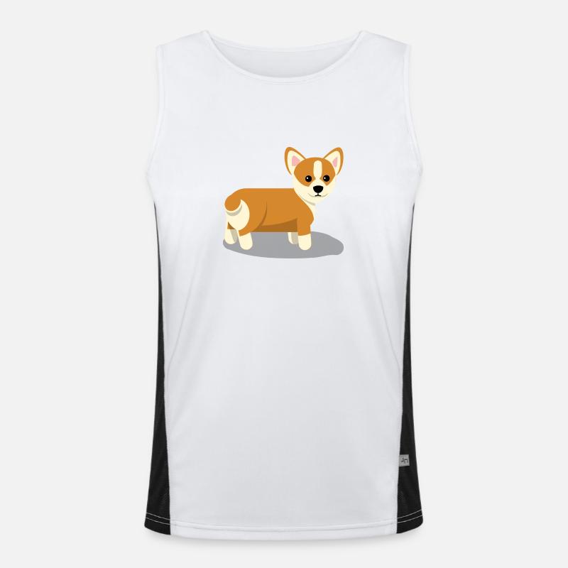 Corgi Men's Functional Contrast Tank Top 