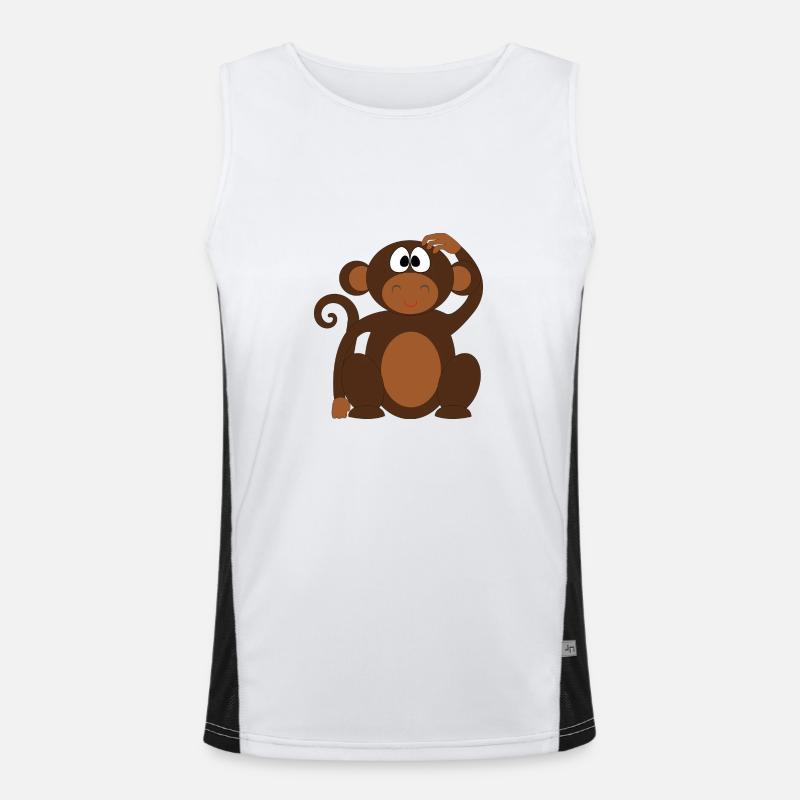 Monkey Men's Functional Contrast Tank Top 
