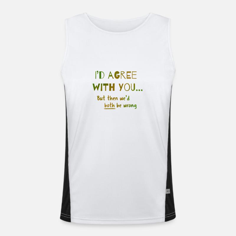 agree Funktionelles Kontrast-Tank Top für Männer 
