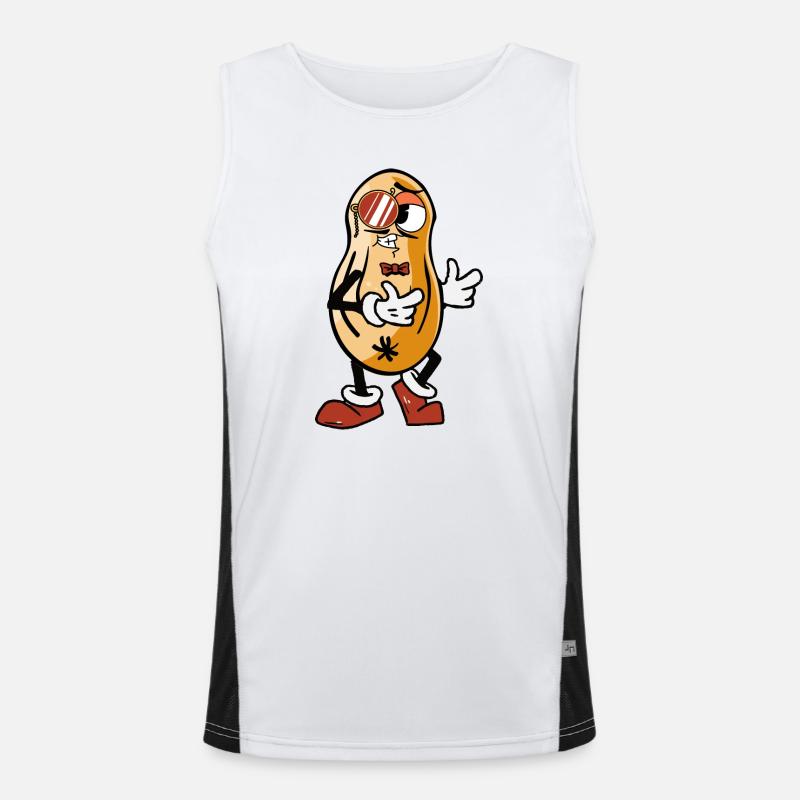 Cool peanut Men's Functional Contrast Tank Top 