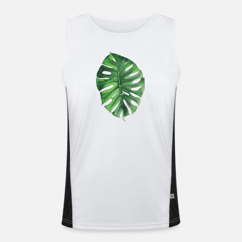 Monstera Débardeur respirant contrasté Homme 