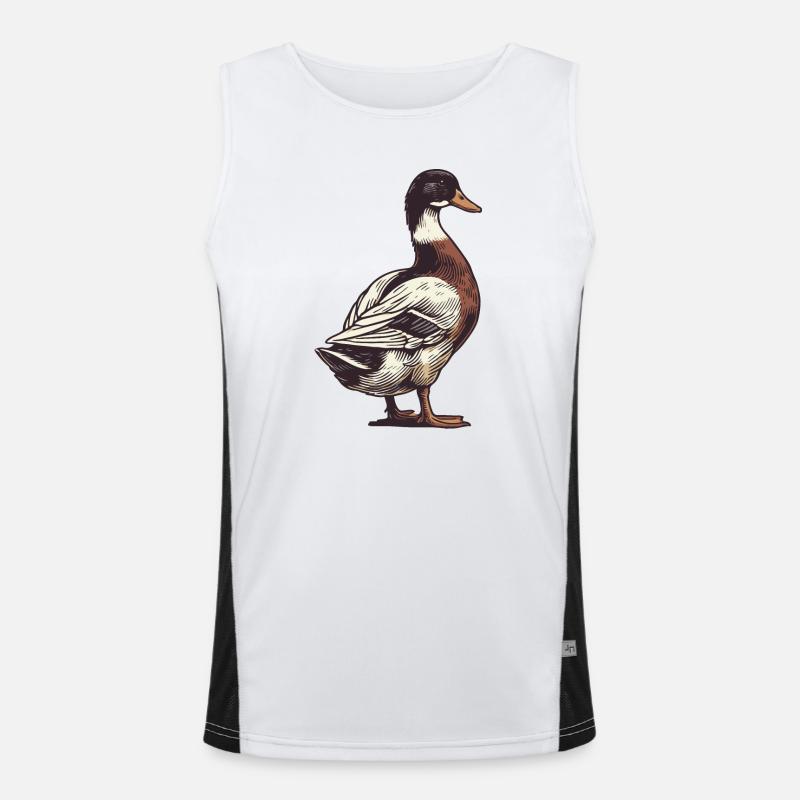 Canard Débardeur respirant contrasté Homme 