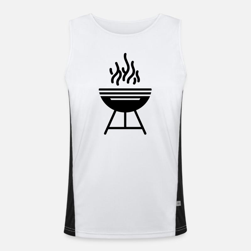 bbq Débardeur respirant contrasté Homme 