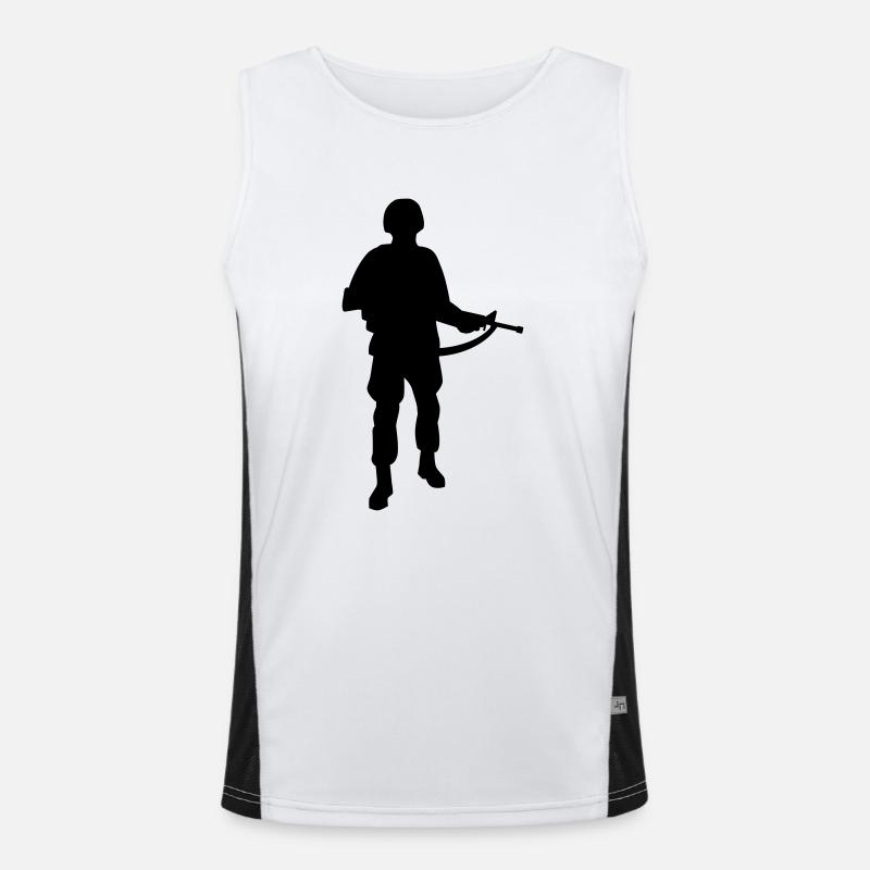 Soldier Men's Functional Contrast Tank Top 