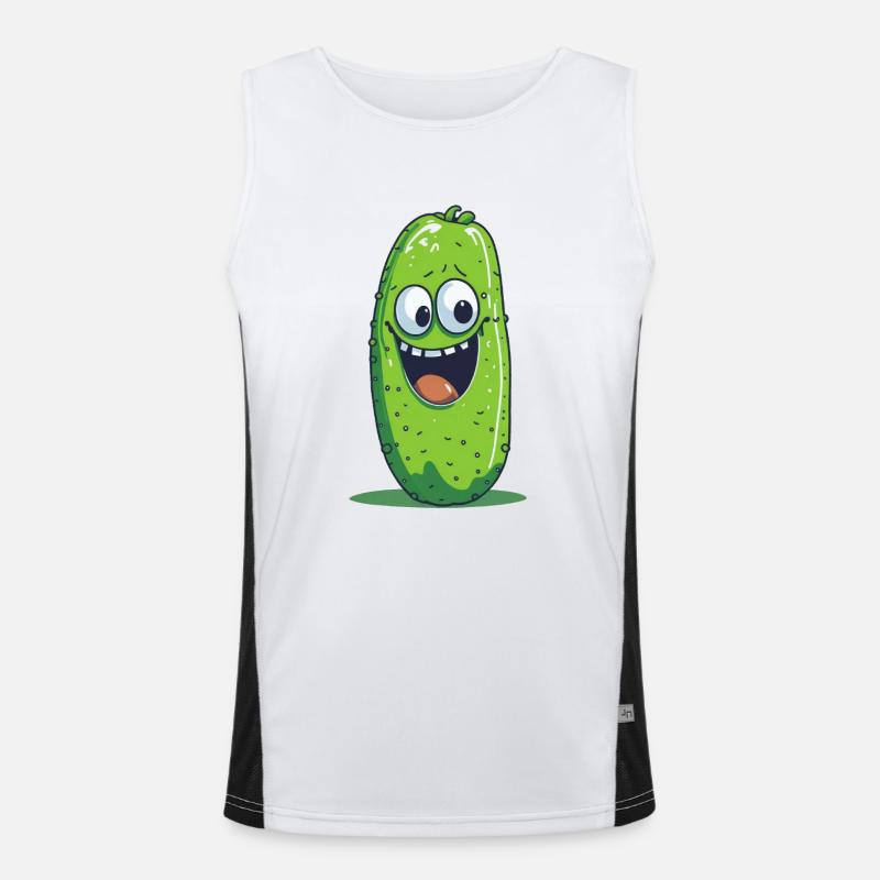 Cornichon Joyeux Débardeur respirant contrasté Homme 