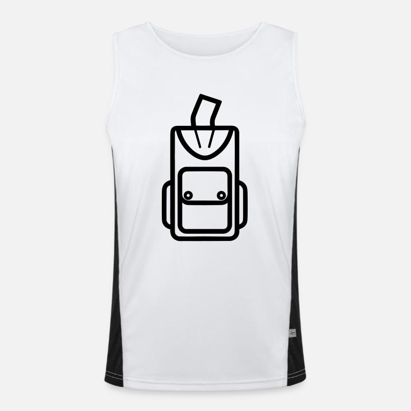Backpack Men's Functional Contrast Tank Top 