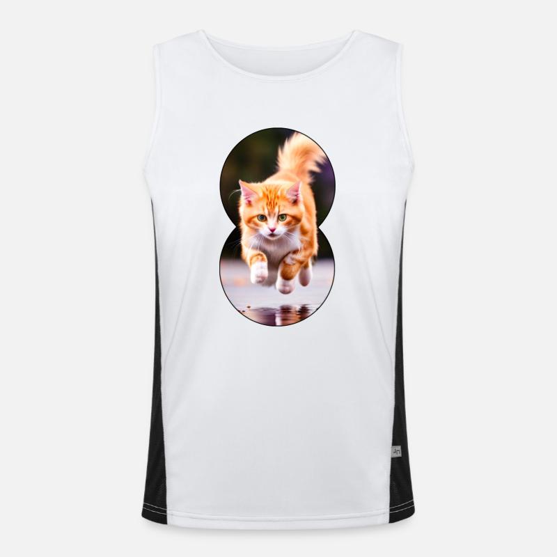 Course à pied cat 4 Débardeur respirant contrasté Homme 