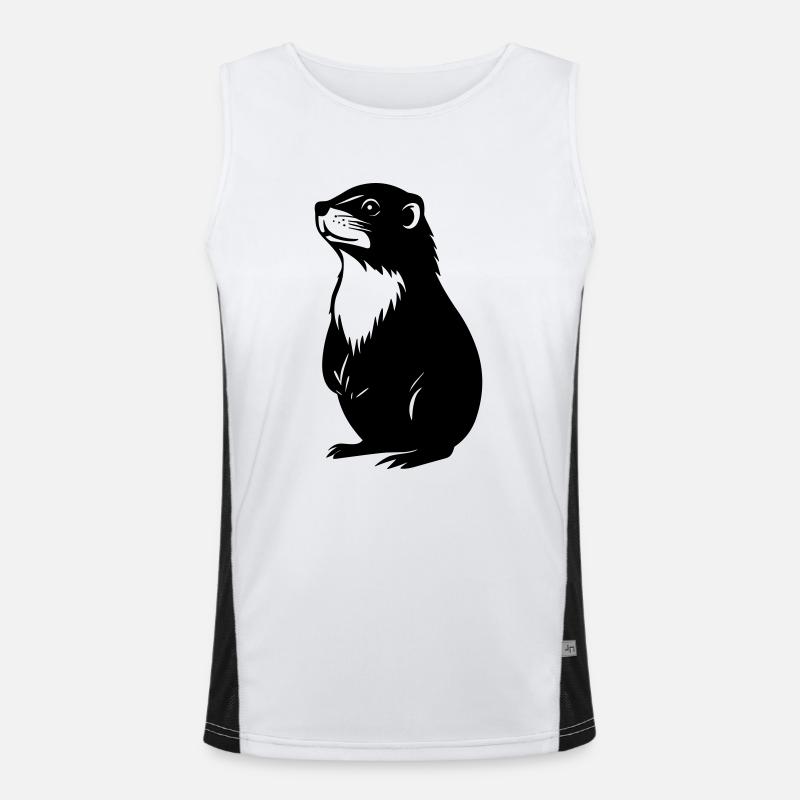 Marmotte Débardeur respirant contrasté Homme 