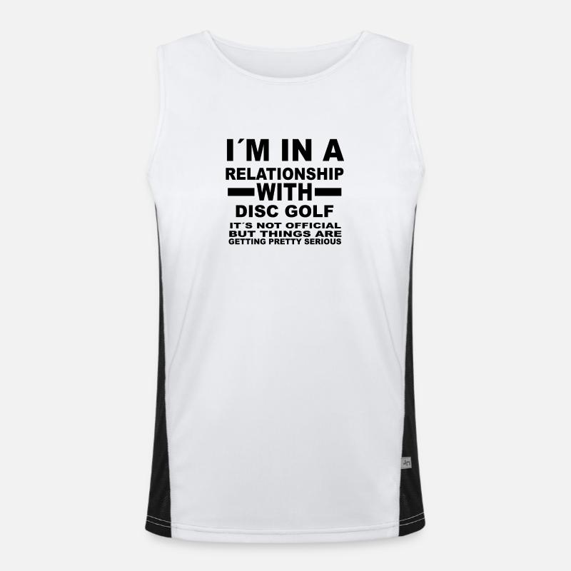 relationship with DISC GOLF Funktionelles Kontrast-Tank Top für Männer 