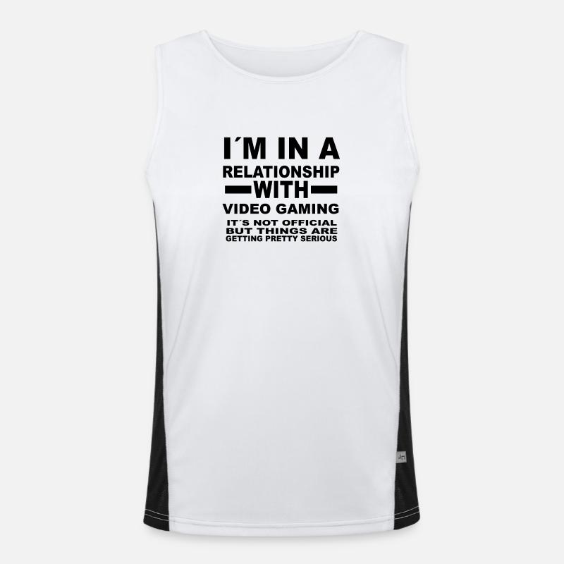 relation avec VIDEO GAMING Débardeur respirant contrasté Homme 