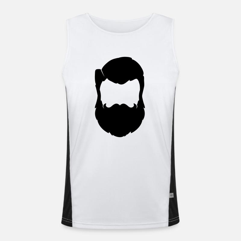 beard Débardeur respirant contrasté Homme 