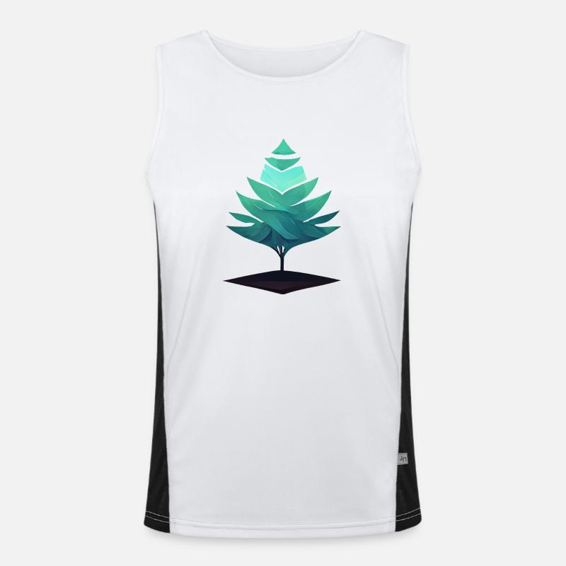 Arbre Vectoriel Débardeur respirant contrasté Homme 