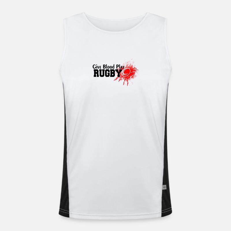 RUGBY Men's Functional Contrast Tank Top 
