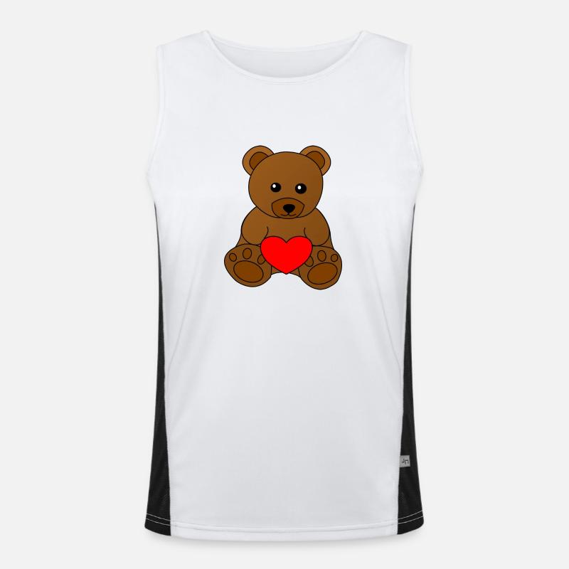 Teddy Saint-Valentin Débardeur respirant contrasté Homme 