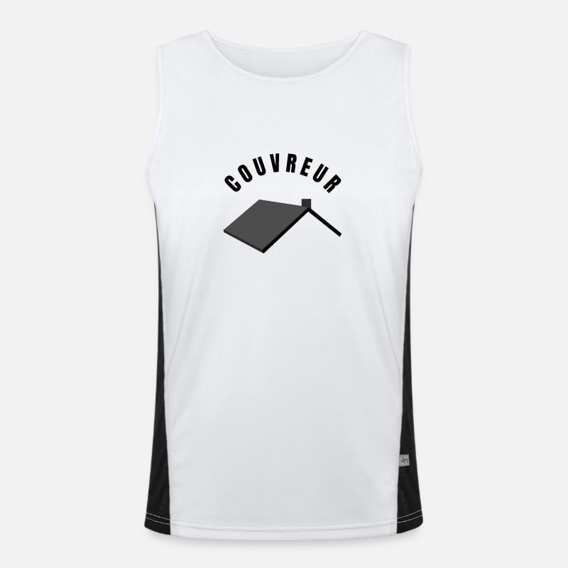 Roofer Collection - Profession Men's Functional Contrast Tank Top 