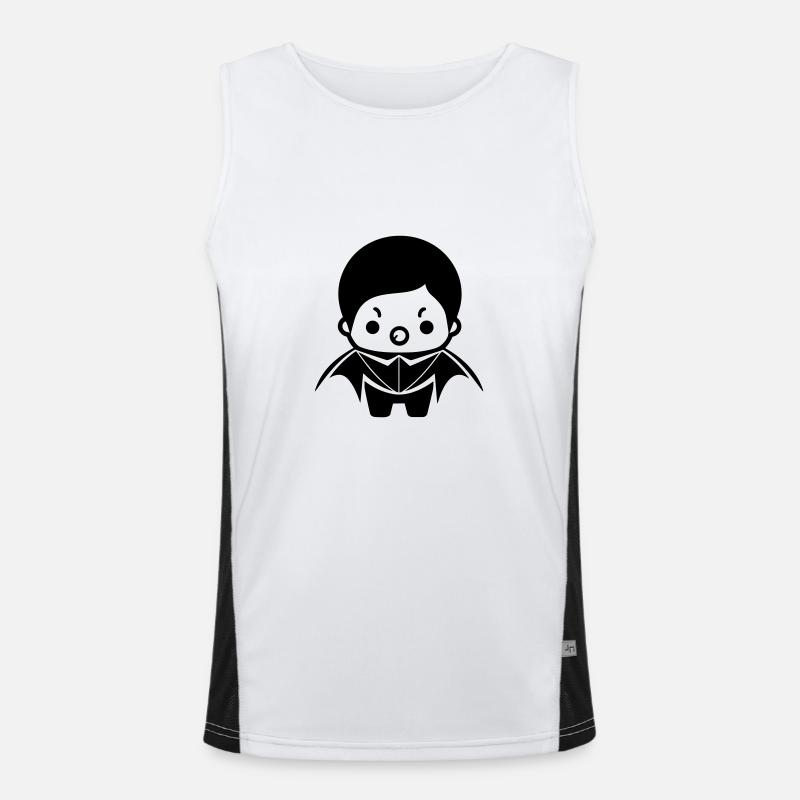 Vampire Débardeur respirant contrasté Homme 