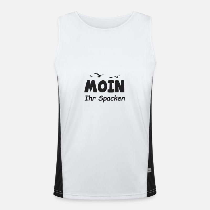 Moin5 Men's Functional Contrast Tank Top 