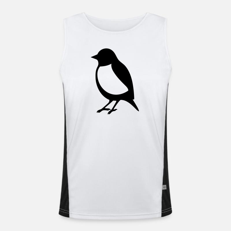Petit oiseau Débardeur respirant contrasté Homme 