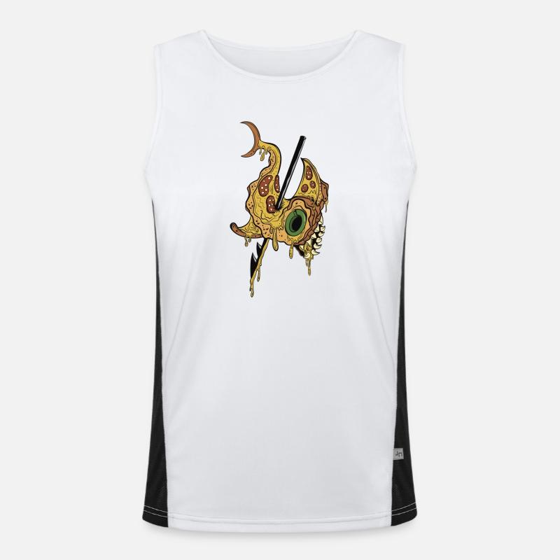 PIZZA REQUIN Débardeur respirant contrasté Homme 