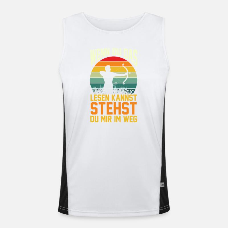 Archery Archery Archery Men's Functional Contrast Tank Top 