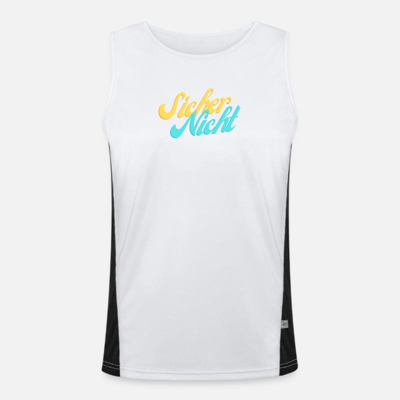 Certainly not. Men's Functional Contrast Tank Top 