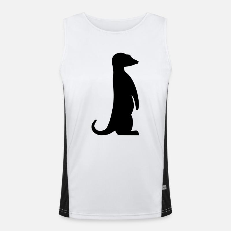 Meerkat Men's Functional Contrast Tank Top 