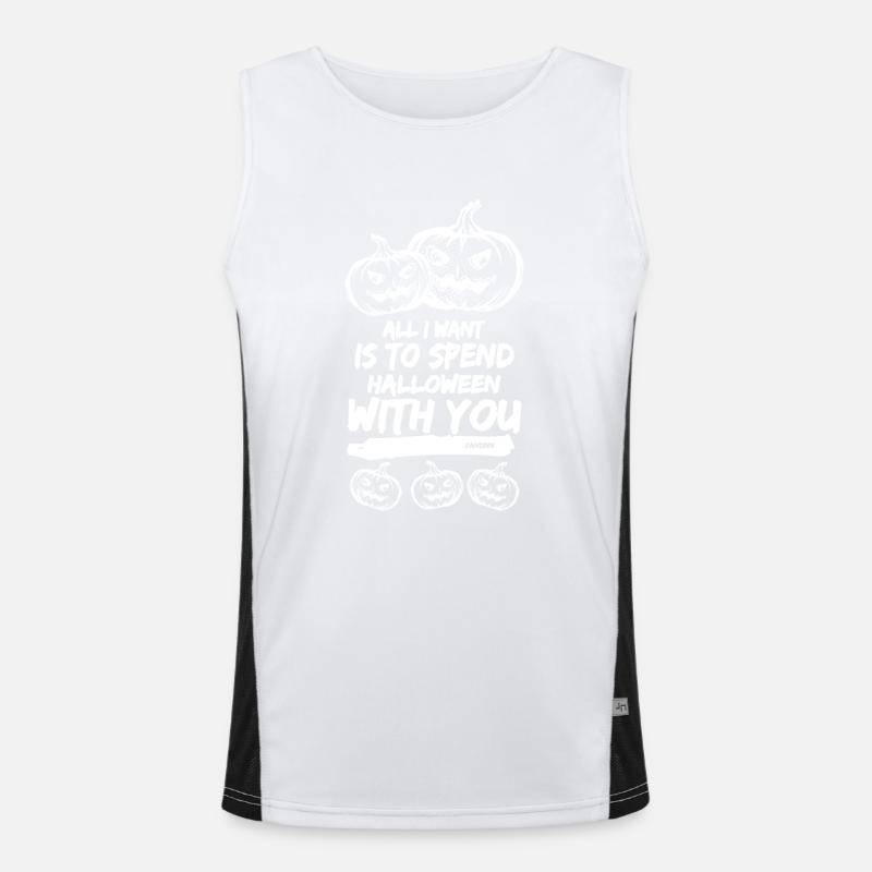 Halloween Men's Functional Contrast Tank Top 