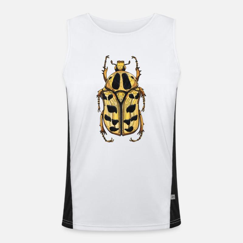 Big Beetle Stag - cerf géant Débardeur respirant contrasté Homme 