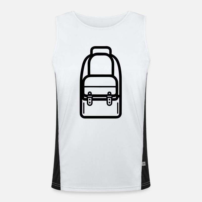 Backpack Men's Functional Contrast Tank Top 