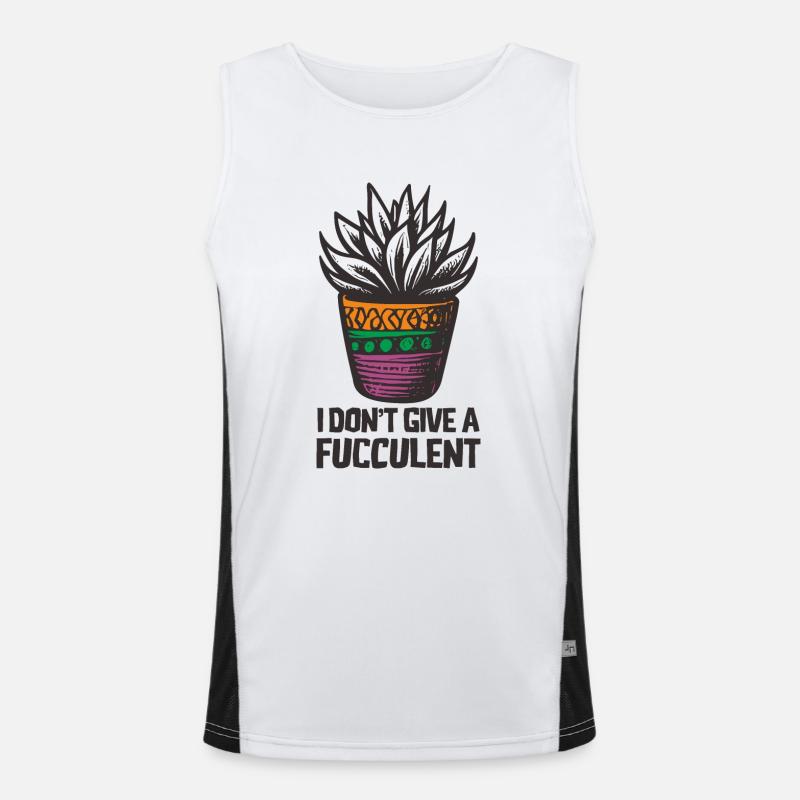 Fukkulente Funktionelles Kontrast-Tank Top für Männer 