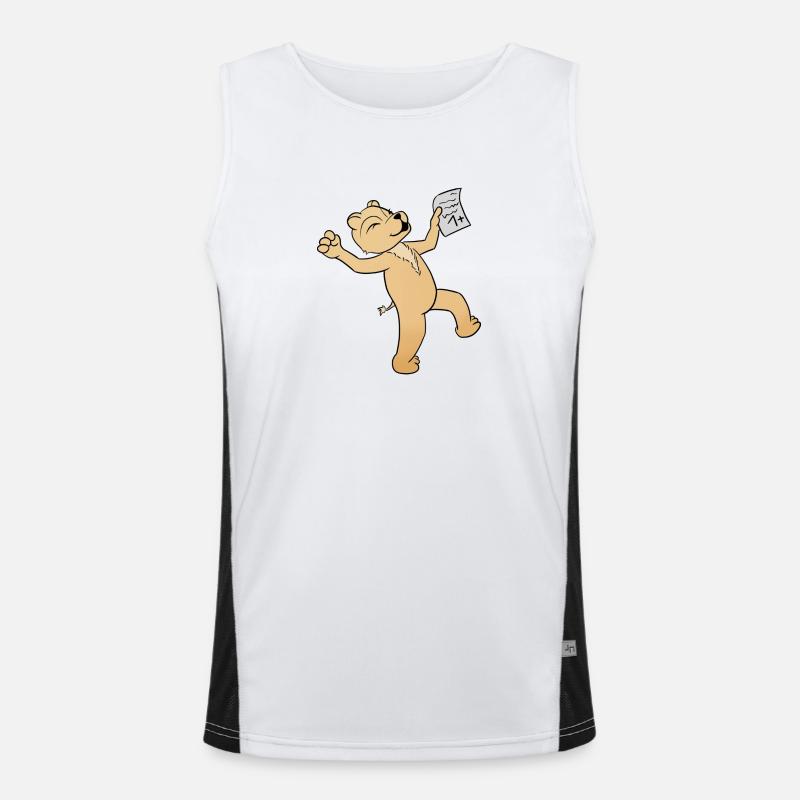 École Débardeur respirant contrasté Homme 