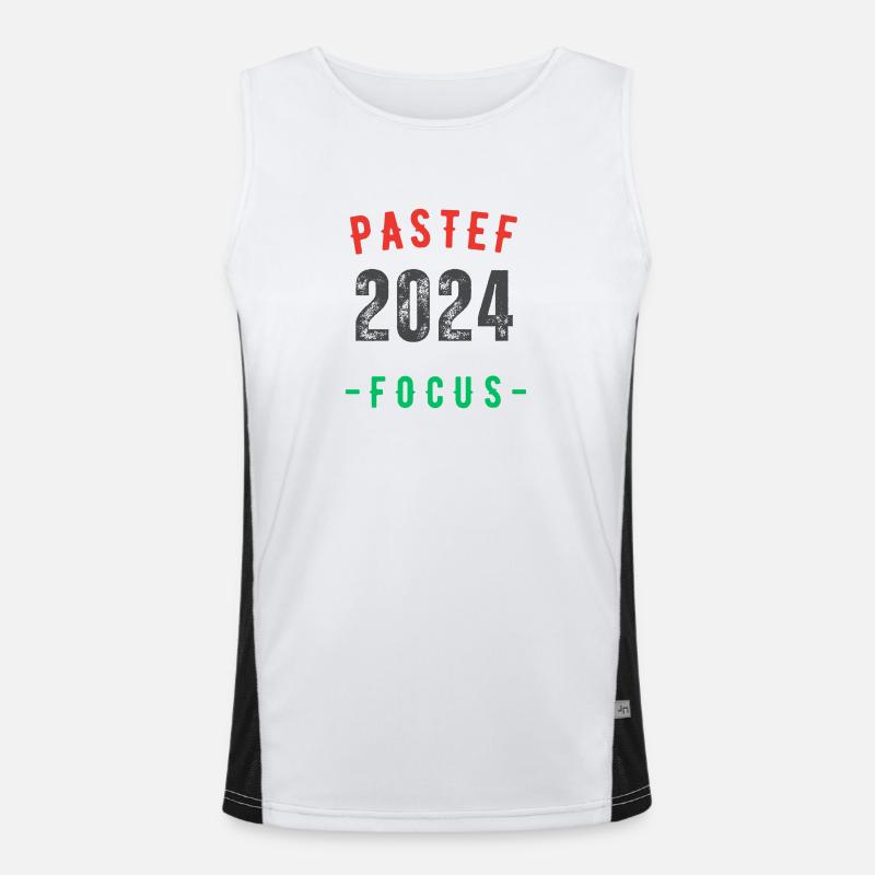 PASTEF 2024 Débardeur respirant contrasté Homme 