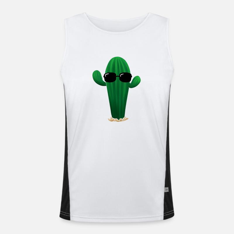 Cool Cactus Débardeur respirant contrasté Homme 