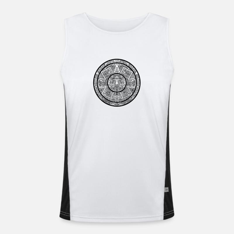 Aztèques Débardeur respirant contrasté Homme 