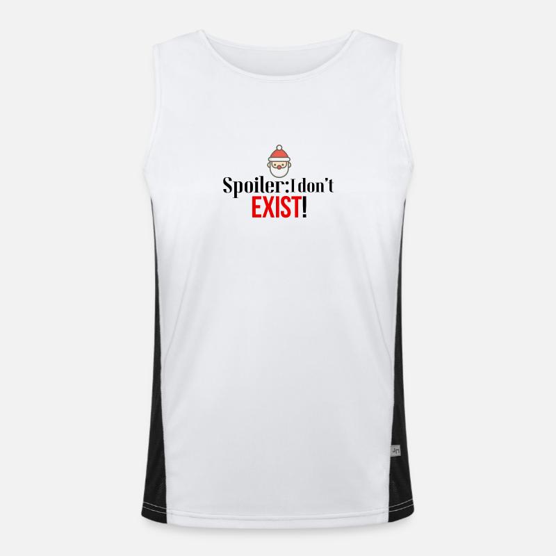 I do not exist Men's Functional Contrast Tank Top 