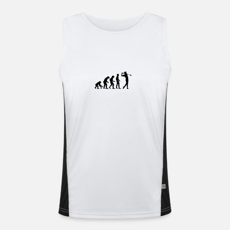 Evolution Golf Funktionelles Kontrast-Tank Top für Männer 