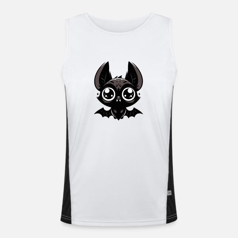 Fledermaus Funktionelles Kontrast-Tank Top für Männer 