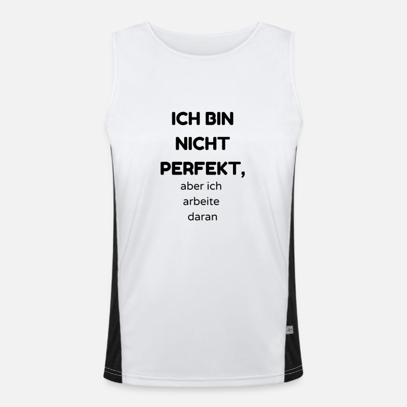 Perfekt Funktionelles Kontrast-Tank Top für Männer 