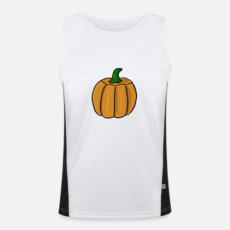 Pumpkin Men's Functional Contrast Tank Top 