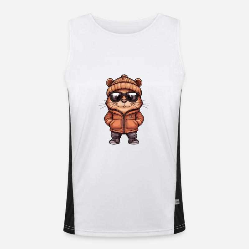 Beaver Cool BD Débardeur respirant contrasté Homme 