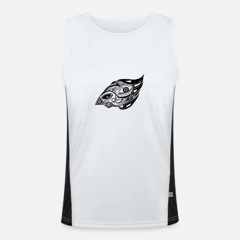 Triade éternelle de l’oiseau Débardeur respirant contrasté Homme 