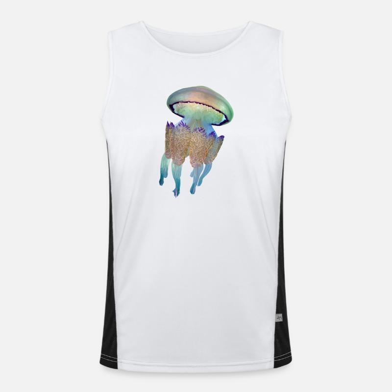 Méduse Débardeur respirant contrasté Homme 