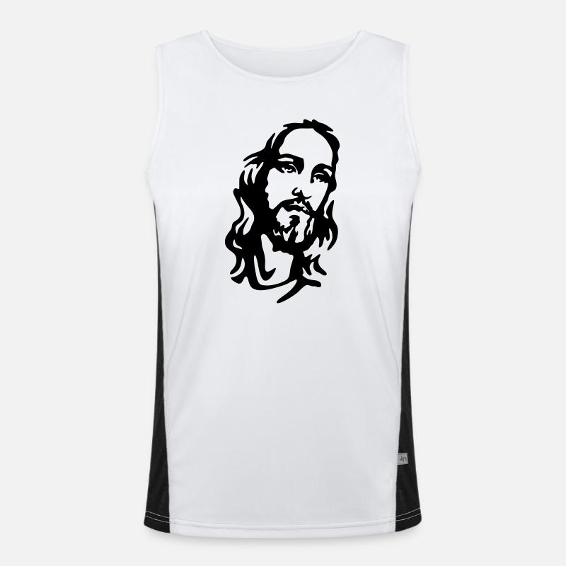 Christ Men's Functional Contrast Tank Top 