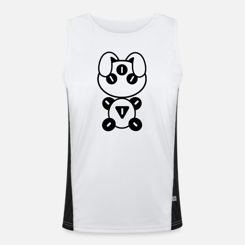 Plush: Aliny Men's Functional Contrast Tank Top 
