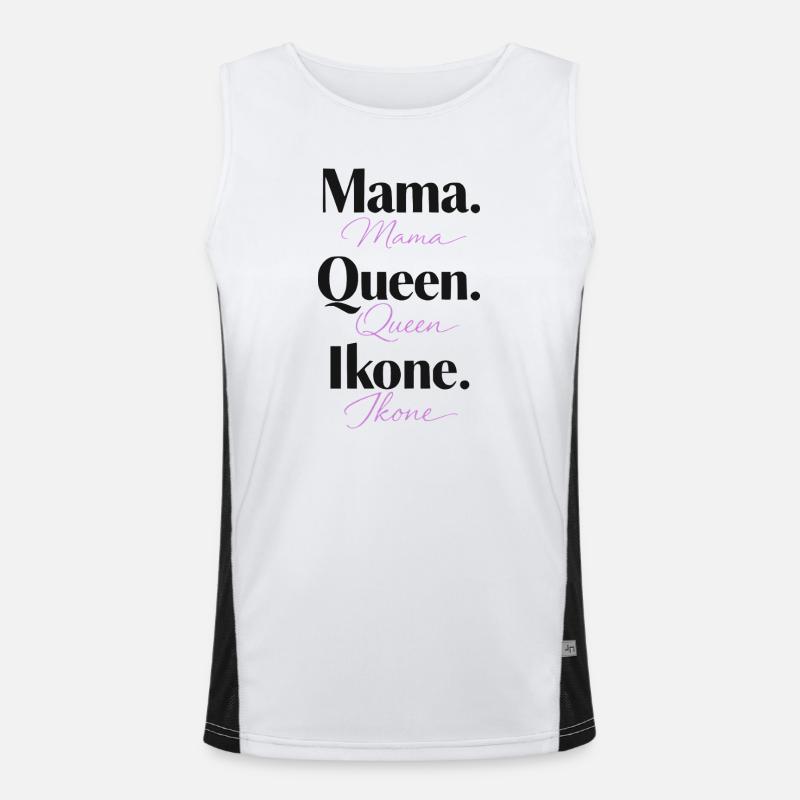 Mama Queen Icon Men's Functional Contrast Tank Top 