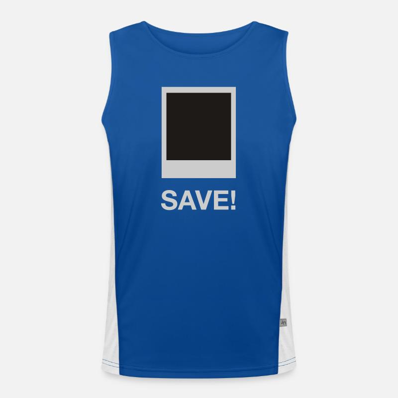 save me Men's Functional Contrast Tank Top 