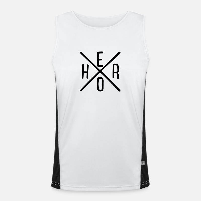 hero Men's Functional Contrast Tank Top 